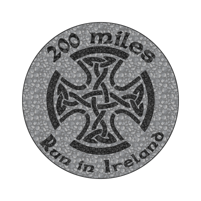 200 Mile Badge